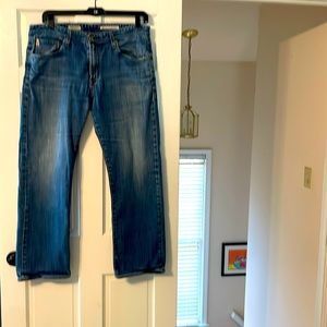 AG blue jeans size 36x32. M5